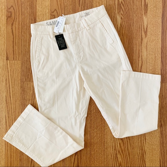 NWT J Crew Sammie Cropped Pants